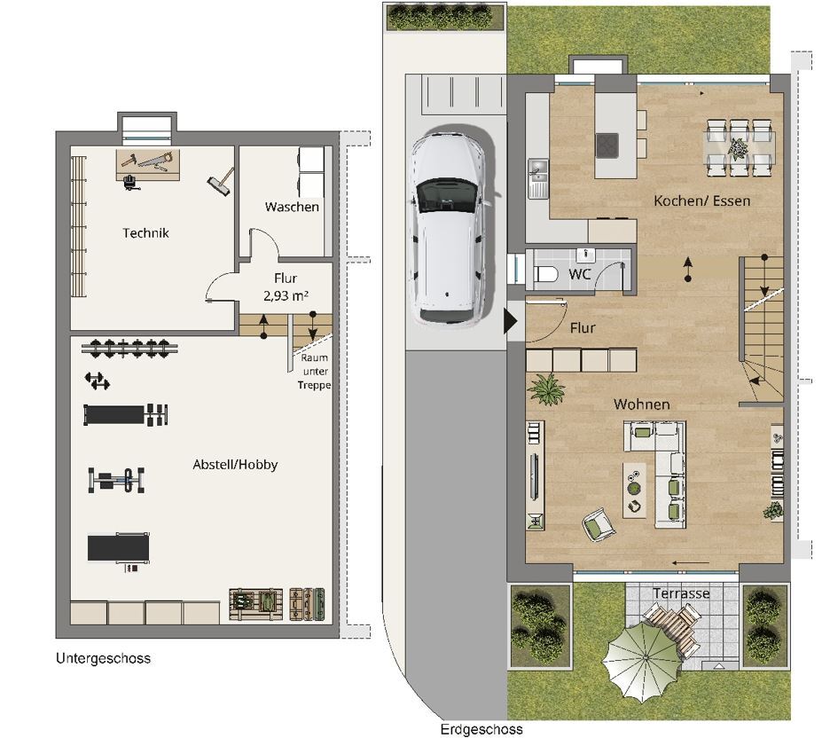 Doppelhaushälfte zum Kauf 775.000 € 5 Zimmer 163,9 m²<br/>Wohnfläche 219 m²<br/>Grundstück ab sofort<br/>Verfügbarkeit Höpfigheim Steinheim an der Murr / Höpfigheim 71711