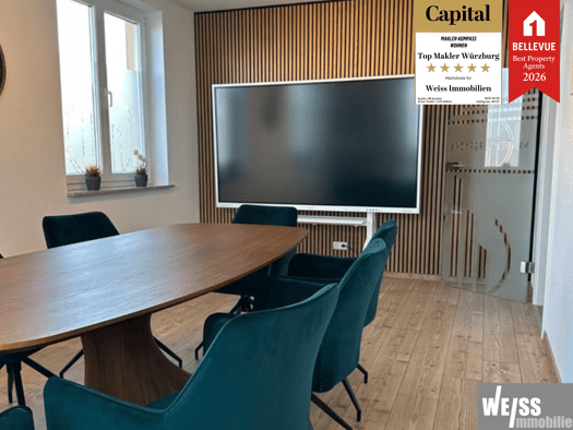 Büro zur Miete 1.644 € 160 m² Bürofläche Unterpleichfeld Unterpleichfeld 97294
