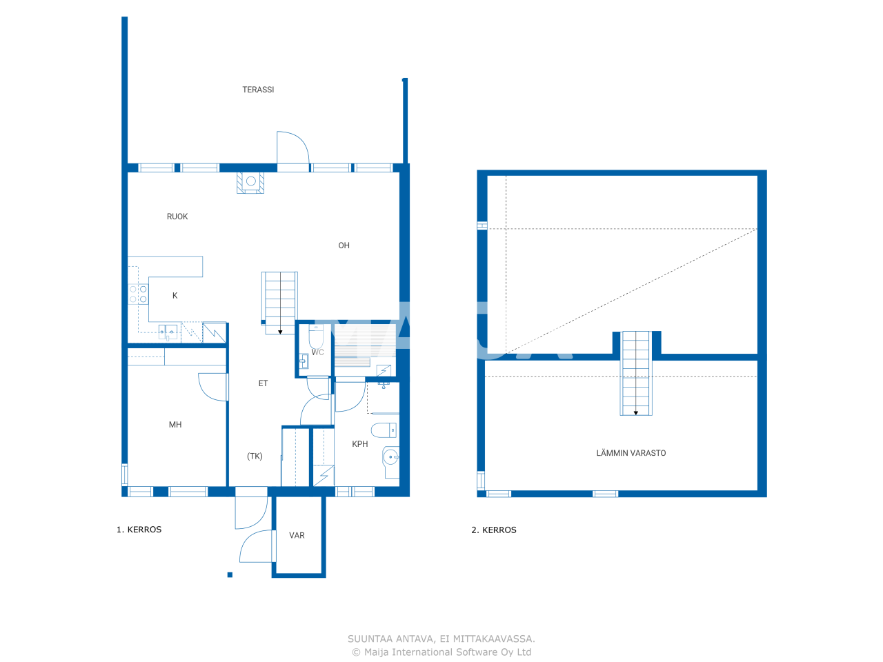 Reihenmittelhaus zum Kauf 245.000 € 2 Zimmer 69,5 m²<br/>Wohnfläche 4.829 m²<br/>Grundstück Heikinmäentie 28 Naantali 21160