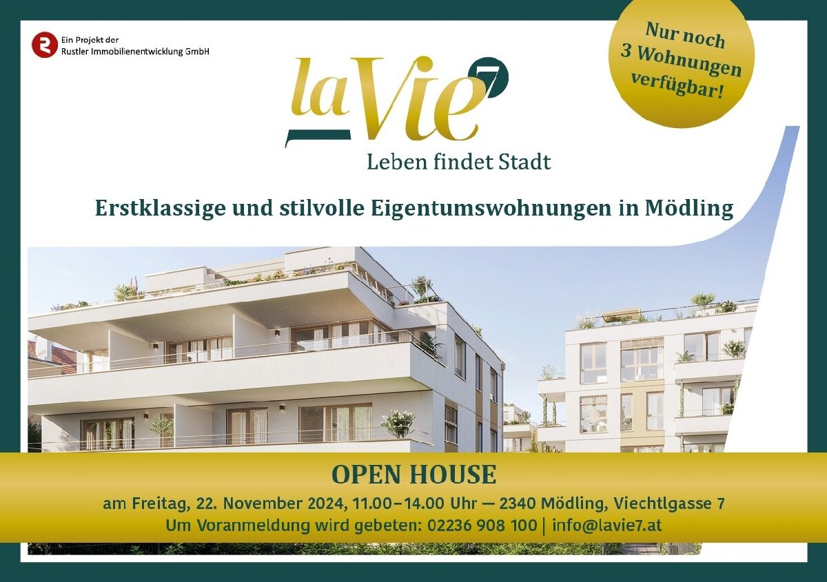 Wohnung zum Kauf 444.522 € 3 Zimmer 69,3 m²<br/>Wohnfläche Mödling 2340