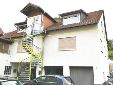 Wohnung zur Miete 680 € 3 Zimmer 85 m² Dachgeschoss, 2. Geschoss frei ab 01.09.2025 Rathausgasse 5 Reihen Sinsheim 74889