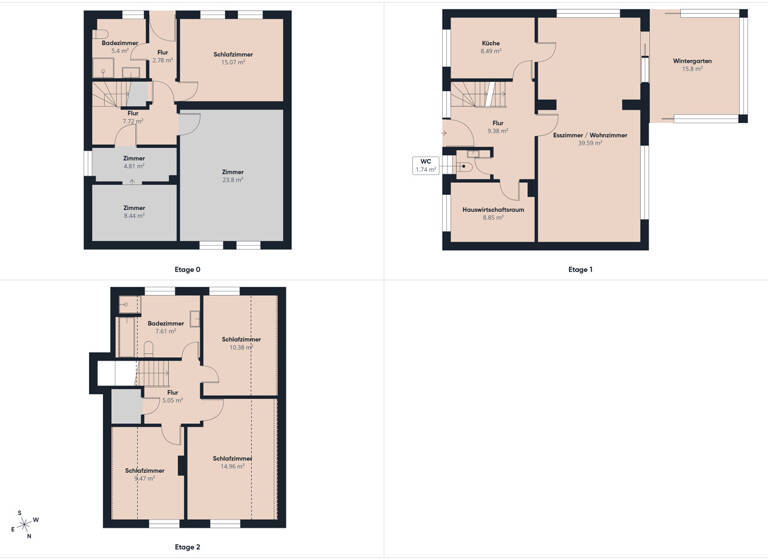 Einfamilienhaus zum Kauf 389.000 € 6 Zimmer 120 m² 644 m² Grundstück Felmerholz Felm / Felmerholz 24244