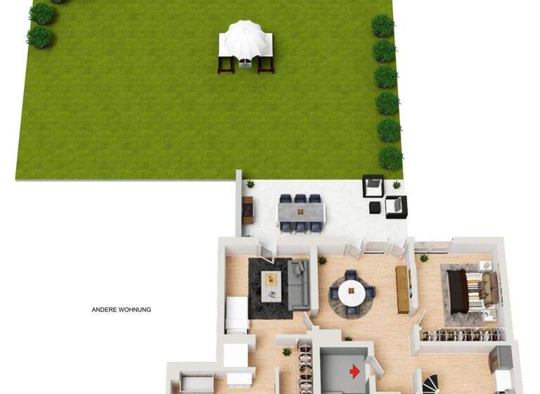 Maisonette zur Miete 2.000 € 6 Zimmer 154 m² 1. Geschoss Eberstadt Darmstadt / Eberstadt 64297