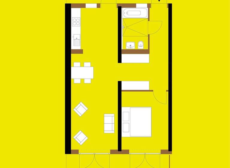 WG-Zimmer zur Miete 1.094 € 2 Zimmer 71,1 m² Geschoss 1/2 frei ab sofort Perouse Rutesheim 71277