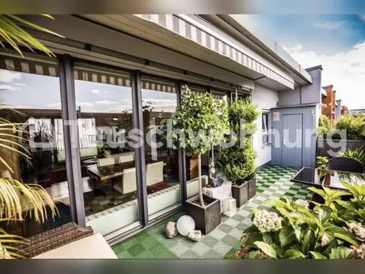 Penthouse zur Miete Tauschwohnung 1.050 € 3 Zimmer 100 m² 5. Geschoss Neustadt-Neuschönefeld Leipzig 04317