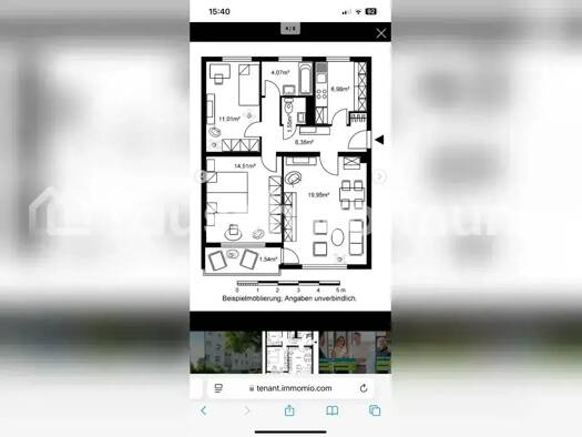 Wohnung zur Miete Tauschwohnung 558 € 3 Zimmer 66 m² Hanau 63452