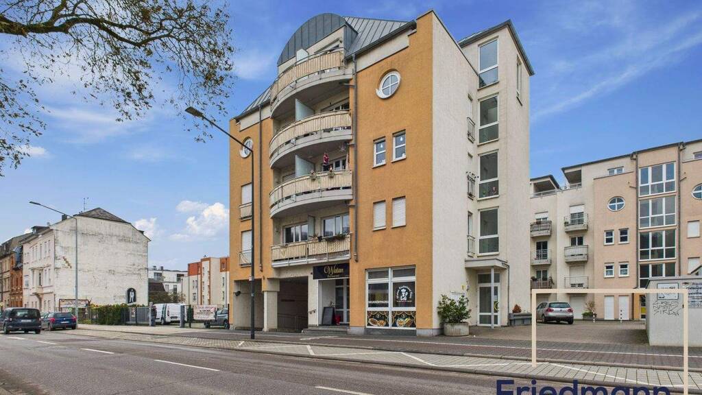 Wohnung zum Kauf 120.000 € 1,5 Zimmer 41 m² 1. Geschoss Trier-West-Pallien Trier 54294