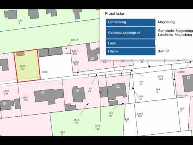 Grundstück zum Kauf 82.500 € 344 m² Grundstück Magdeburg 39124
