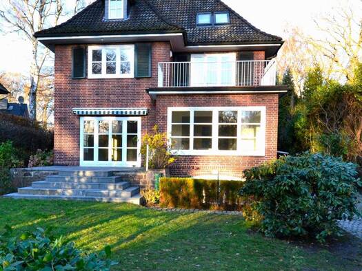 Einfamilienhaus zur Miete 6.490 € 7 Zimmer 240 m² 1.195 m² Grundstück frei ab sofort Nienstedten Hamburg 22609