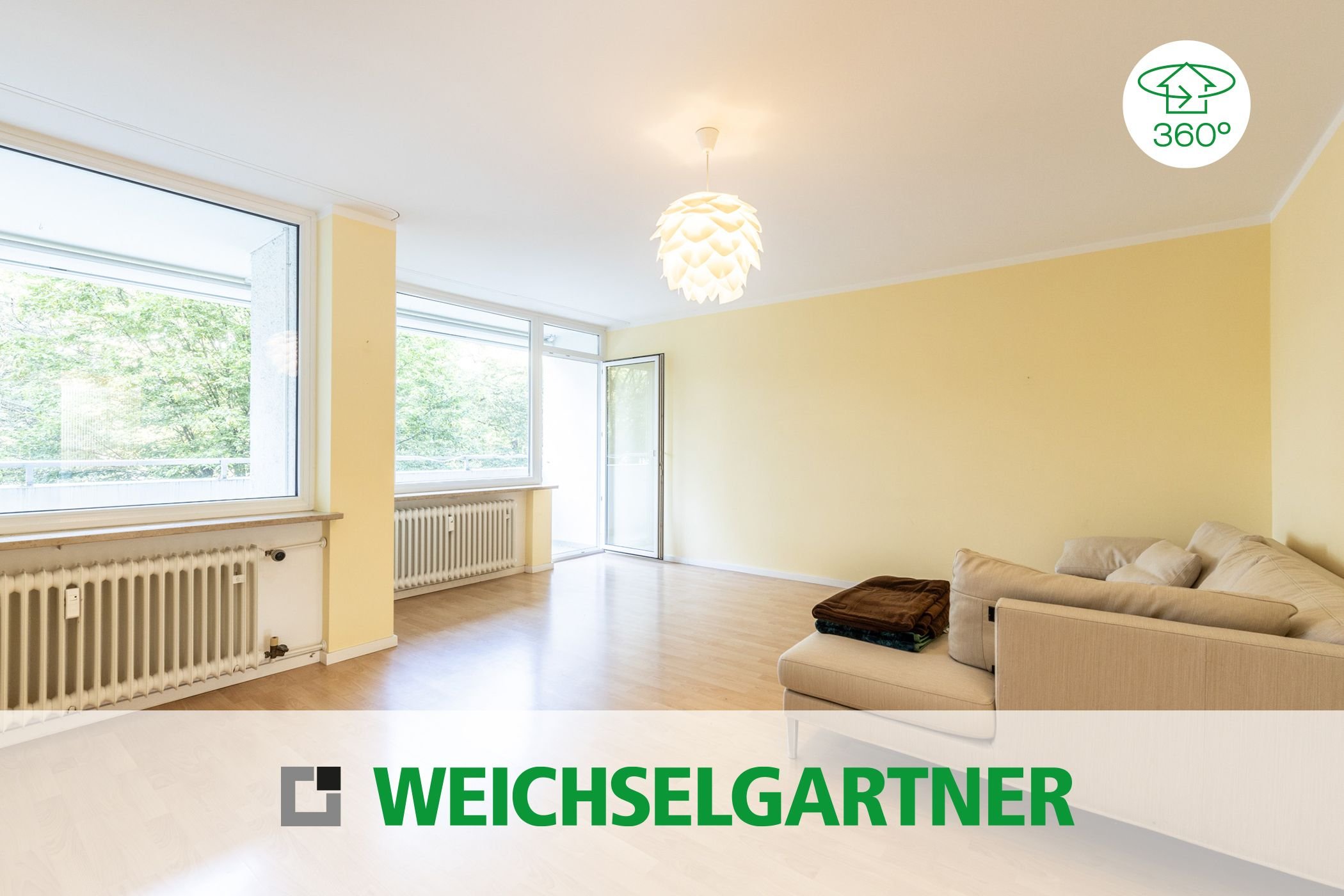 Wohnung zum Kauf 395.000 € 2 Zimmer 62,5 m²<br/>Wohnfläche 3.<br/>Geschoss Englschalking München 81927