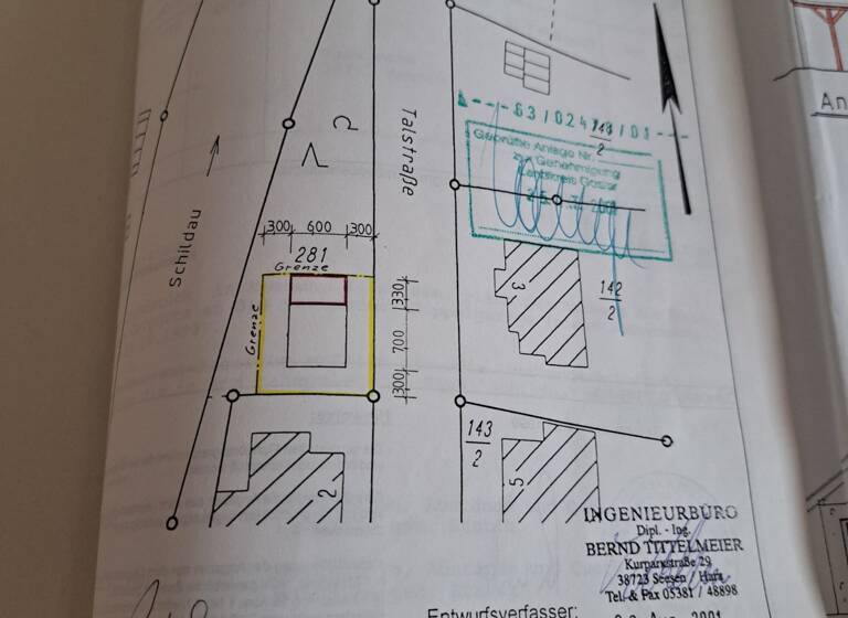 Doppelgarage zum Kauf 49.500 € Talstraße 2 Seesen 38723