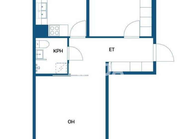Studio zum Kauf 115.000 € 2 Zimmer 54,5 m² 4. Geschoss Hallintokatu 3 Järvenpää 04410