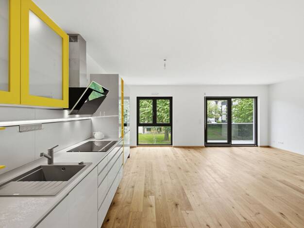 Wohnung zum Kauf - Erstbezug provisionsfrei 549.000 € 4 Zimmer 116,5 m² 1. Geschoss Paunsdorf Ost 04329
