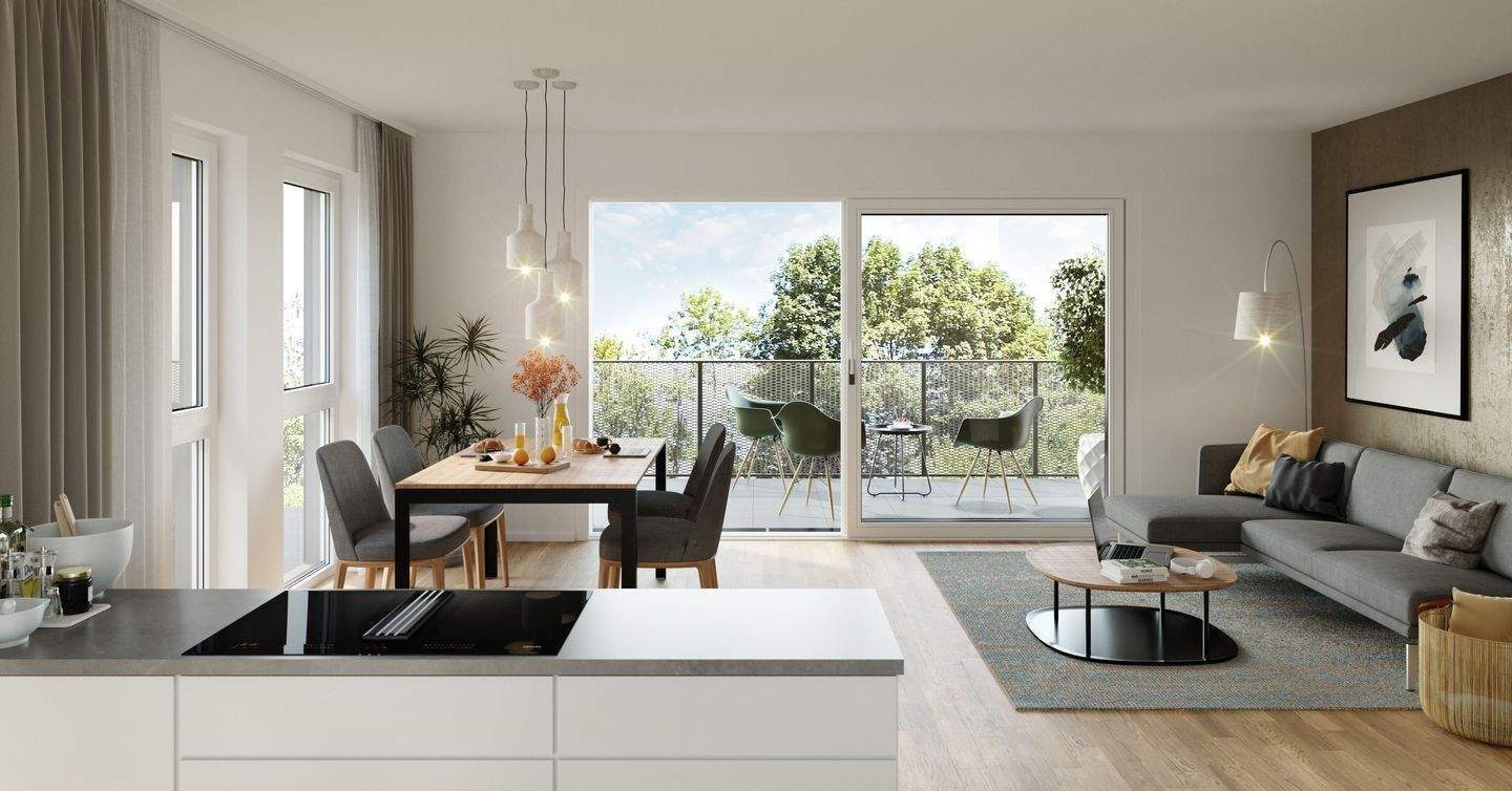 Immobilie in Vellberg - Großartige 2-Zimmer-Wohnung Balkon - Bild 4