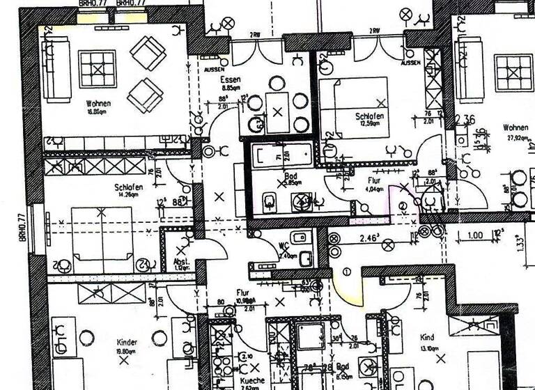 Wohnung zur Miete 1.251 € 4 Zimmer 106 m² frei ab sofort Hauptstr. 26 Wendisch Rietz 15864