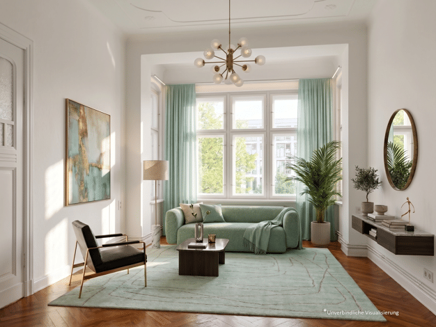 Wohnung zum Kauf 698.000 € 4 Zimmer 124,1 m² 2. Geschoss frei ab sofort Prenzlauer Allee 172 Prenzlauer Berg Berlin 10409