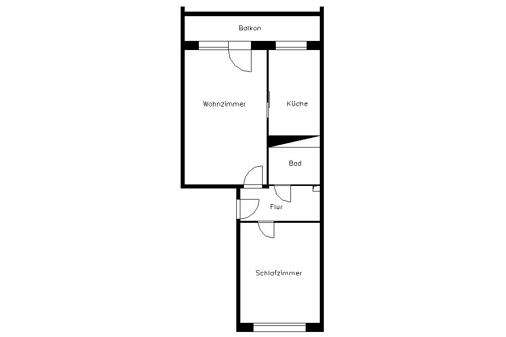 Wohnung zur Miete 251 € 2 Zimmer 56,6 m²<br/>Wohnfläche EG<br/>Geschoss Dr.-Eduard-Stadler-Straße 2 Chrieschwitz Plauen 08529