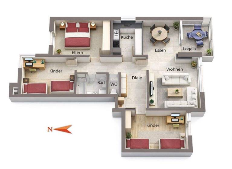 WG-Zimmer zum Kauf 249.000 € 4,5 Zimmer 93 m² Balingen 72336