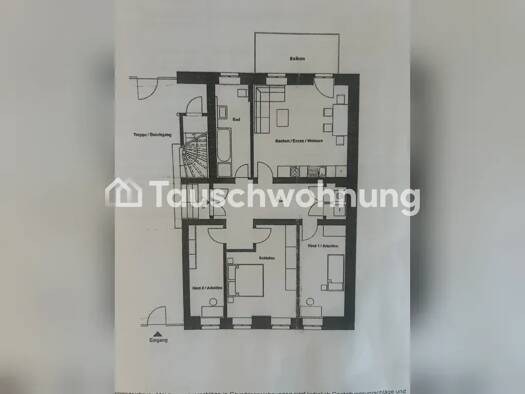 Wohnung zur Miete Tauschwohnung 1.045 € 4 Zimmer 95 m² Zentrum-Süd Süd 04107