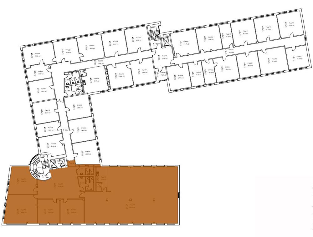 Bürofläche zur Miete 6,50 € 480,4 m²<br/>Bürofläche ab 480,4 m²<br/>Teilbarkeit Schnabelstraße 1 Rellinghausen Essen 45134