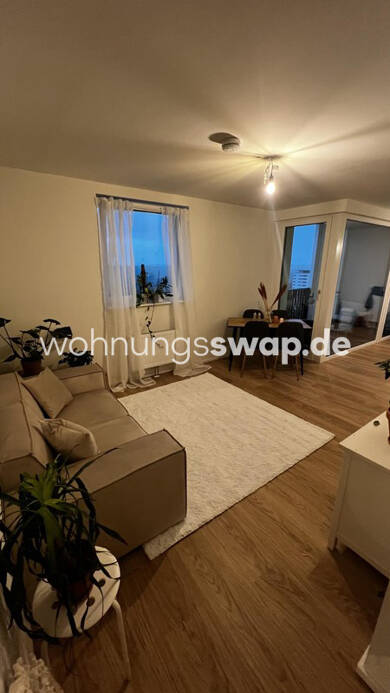 Studio zur Miete Tauschwohnung 670 € 2 Zimmer 58 m² 20. Geschoss Gropiusstadt Berlin 12353