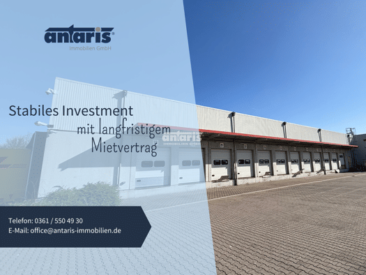 Halle/Industriefläche zum Kauf 1.499.000 € 458,2 m² Lagerfläche Thörey Amt Wachsenburg 99334