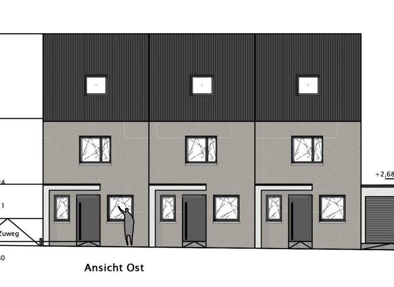 Reihenmittelhaus zum Kauf 410.000 € 4 Zimmer 116 m² 350 m² Grundstück Brigidastraße 5 - 7 Untermaubach Kreuzau / Untermaubach 52372