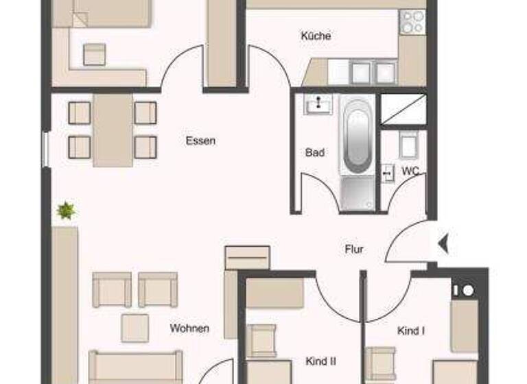 Wohnung zum Kauf 295.000 € 4 Zimmer 82 m² 1. Geschoss frei ab 01.05.2026 Faurndau Göppingen 73035