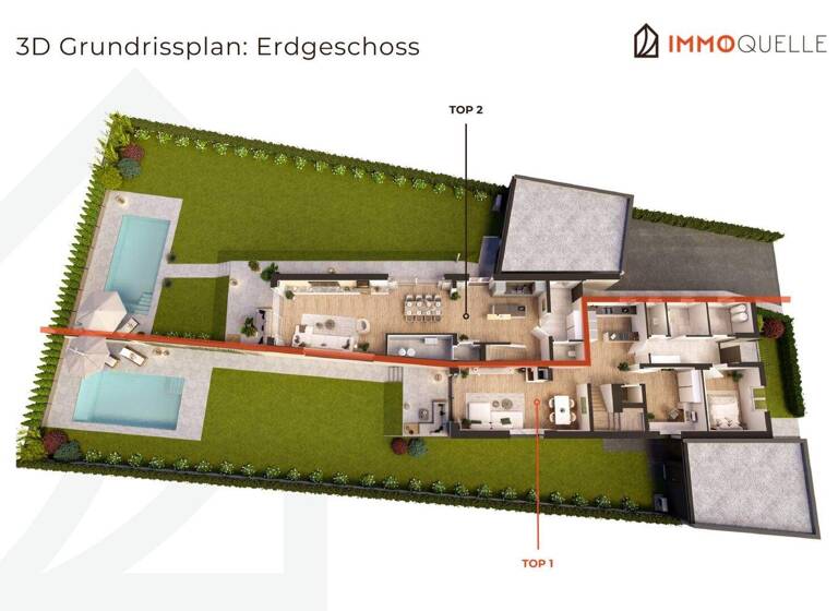 Doppelhaushälfte zum Kauf 769.000 € 6 Zimmer 197,2 m² 577 m² Grundstück Leonding 4060