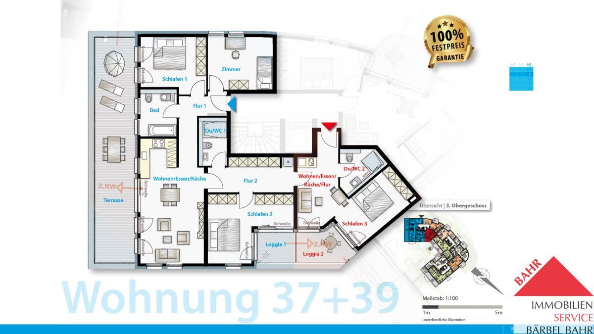 Wohnung zum Kauf provisionsfrei 1.079.000 € 5 Zimmer 156 m²<br/>Wohnfläche Sindelfingen 2 Sindelfingen 71063