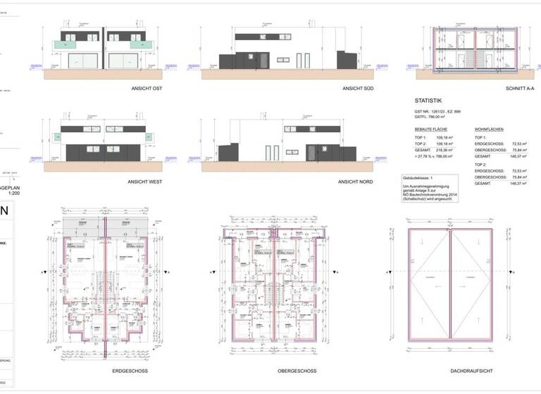 Doppelhaushälfte zum Kauf 550.000 € 5 Zimmer 148,4 m² 393 m² Grundstück Zwentendorf an der Donau 3435