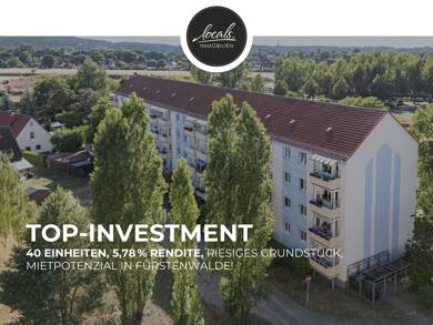 Mehrfamilienhaus zum Kauf als Kapitalanlage geeignet 2.490.000 € 2.396,5 m² 6.332 m² Grundstück Fürstenwalde Fürstenwalde/Spree 15517