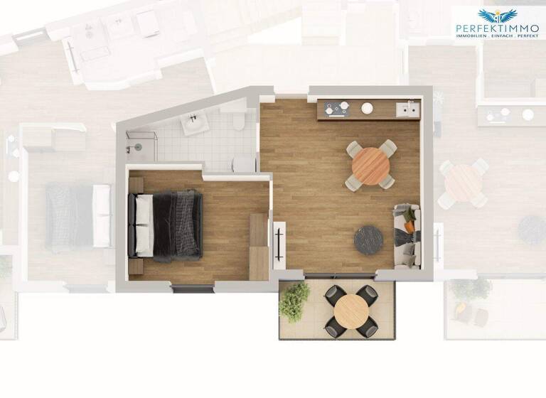 Wohnung zum Kauf 409.000 € 2 Zimmer 48,1 m² Hall in Tirol 6060