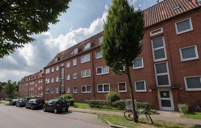 Wohnung zur Miete 495 € 3 Zimmer 52,9 m²<br/>Wohnfläche 1.<br/>Geschoss 28.09.2024<br/>Verfügbarkeit Heidestr. 11 Düneberg - Nord, Bez. 2 Geesthacht 21502