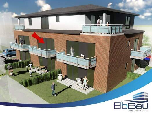 Wohnung zum Kauf 249.900 € 2 Zimmer 46,9 m² Brillenburgsweg 10 Buxtehude 21614