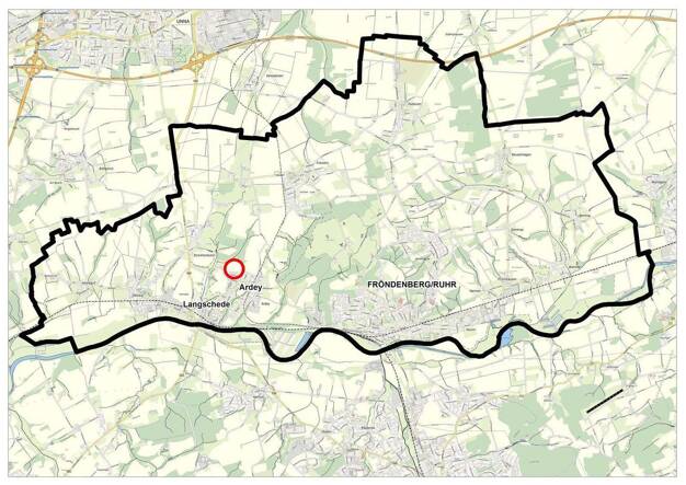 Grundstück zum Kauf provisionsfrei 163.890 € 607 m² Grundstück Kirschblütenweg Ardey Fröndenberg (Ruhr) 58730