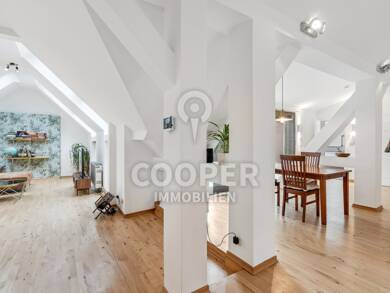 Wohnung zur Miete 1.490 € 3 Zimmer 86 m² Dachgeschoss, 3. Geschoss frei ab sofort Lutherstraße 66A Südstadt Hannover 30171