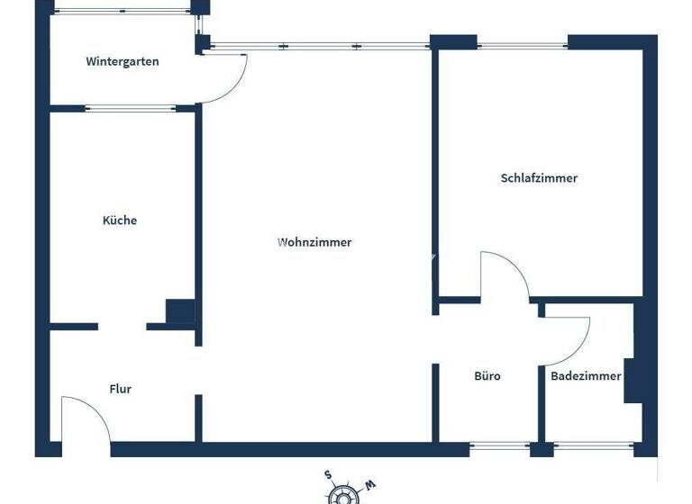 Wohnung zum Kauf 190.000 € 2,5 Zimmer 65 m² 1. Geschoss Okarben Karben 61184