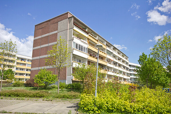 Wohnung zur Miete 344 € 3 Zimmer 68,6 m²<br/>Wohnfläche 4.<br/>Geschoss Eichelweg 3 Heide-Nord / Blumenau Halle (Saale) 06120