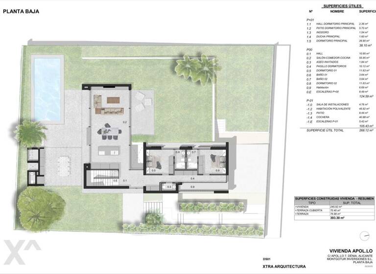 Haus zum Kauf 1.590.000 € 5 Zimmer 246 m² 800 m² Grundstück Carrer Apol·Lo Dénia 03749