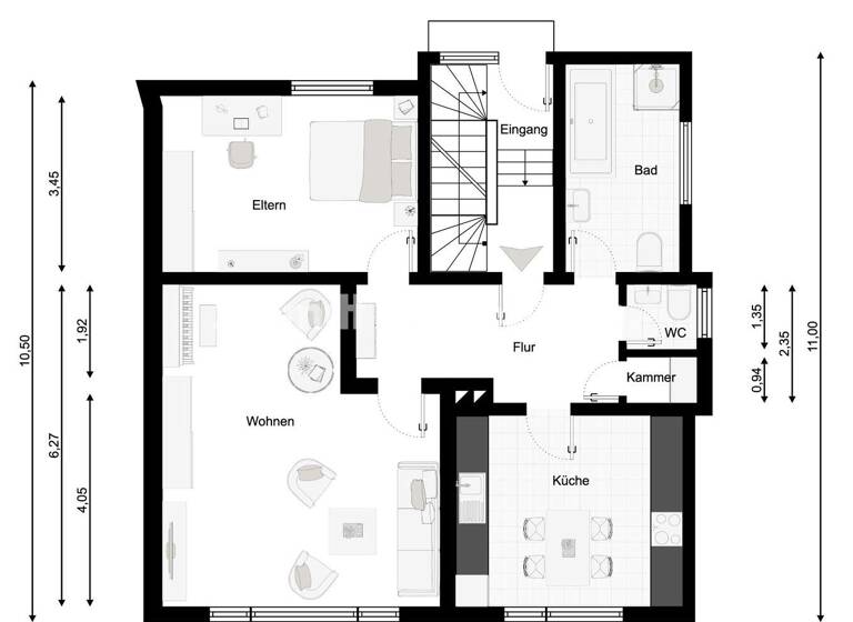 Mehrfamilienhaus zum Kauf provisionsfrei 469.000 € 6 Zimmer 241 m²<br/>Wohnfläche 735 m²<br/>Grundstück Schwanheim Frankfurt am Main 60529