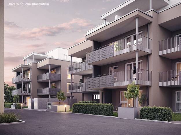 Wohnung zum Kauf - Neubau provisionsfrei 649.000 € 3 Zimmer 90,4 m² 3. Geschoss Gerberstraße 43 Winnenden 71364