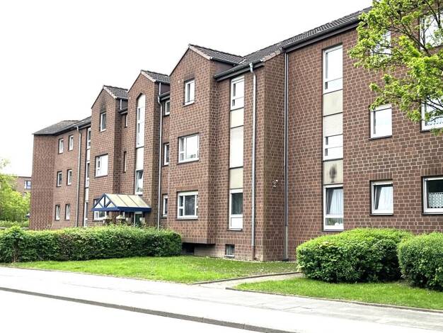 Wohnung zur Miete nur mit Wohnberechtigungsschein 354 € 2,5 Zimmer 65,3 m² 2. Geschoss frei ab 01.11.2026 Friedrichsfelder Straße 19 Voerde Voerde (Niederrhein) 46562