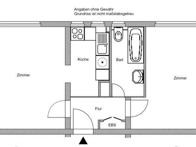 Wohnung zur Miete 724 € 2 Zimmer 43 m² frei ab 01.11.2026 Marbachweg 93 Preungesheim Nord-Ost 60435
