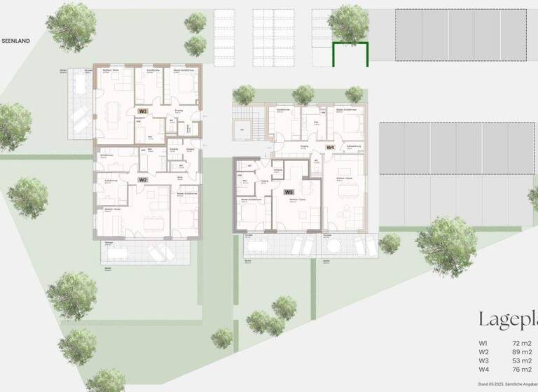 Wohnung zum Kauf - Erstbezug provisionsfrei 363.750 € 2 Zimmer 53,5 m² 1. Geschoss Obertrum 5162