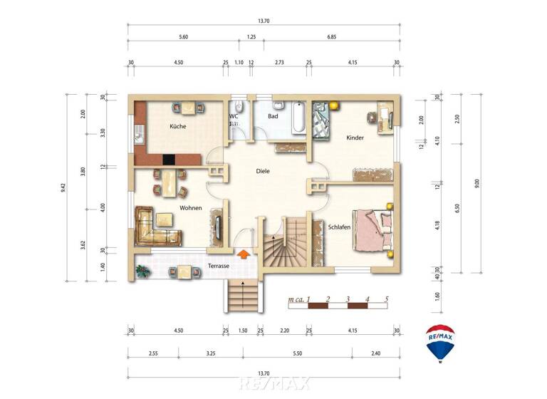 Einfamilienhaus zum Kauf 249.000 € 3 Zimmer 89 m²<br/>Wohnfläche 917 m²<br/>Grundstück Peter Henlein Weg 16 Leibnitz 8430