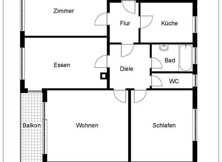 Wohnung zum Kauf 397.000 € 4 Zimmer 82 m² 2. Geschoss Stammheim Stuttgart 70439
