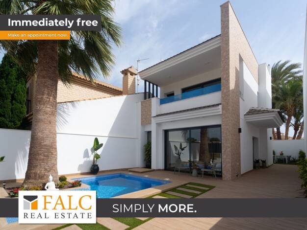 Reihenmittelhaus zum Kauf - Erstbezug provisionsfrei 479.900 € 4 Zimmer 174,1 m² 201,9 m² Grundstück frei ab sofort San Pedro del Pinatar 30740