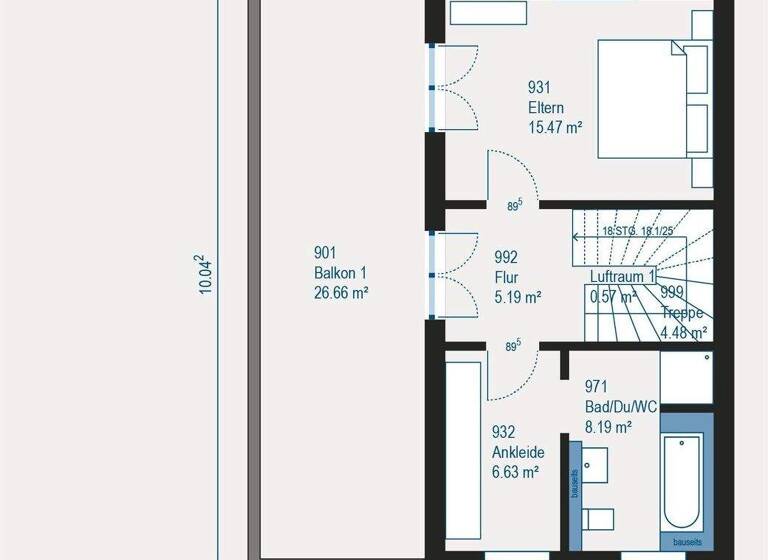 Doppelhaushälfte zum Kauf provisionsfrei 586.310 € 4 Zimmer 200 m² 3.999 m² Grundstück Merzkirchen 54439