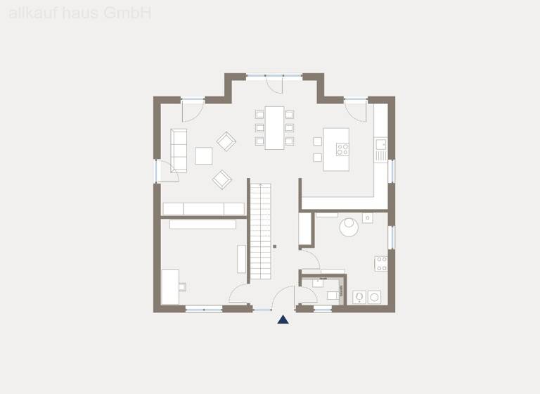 Einfamilienhaus zum Kauf 665.600 € 5 Zimmer 192,8 m² 545 m² Grundstück Grombühl Würzburg 97080